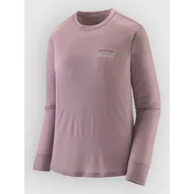 Patagonia Damen Cap Cool Merino Graphic Longsleeve (Größe XS, lila)