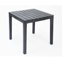PROGARDEN Tisch Quadratisch Bali Ipae progarden - Black - One Size