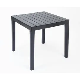 PROGARDEN Tisch Quadratisch Bali Ipae progarden - Black - One Size