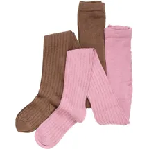 MINYMO Strumpfhose "Stocking-rib (2-pack) orchid haze (583) 92/98