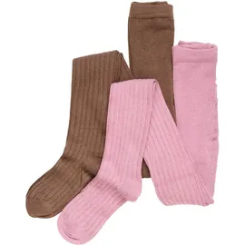 MINYMO Strumpfhose "Stocking-rib (2-pack) orchid haze (583) 92/98
