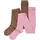 MINYMO Strumpfhose "Stocking-rib (2-pack) orchid haze (583) 92/98