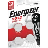 Energizer Knopfzelle CR 2032 4 Stück