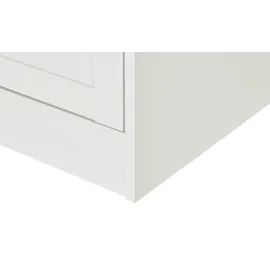 Finori Vitrine Laurito 80 x 45 x 200 cm Weiß