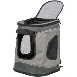 Trixie Rucksack Timon 34 x 44 x 30 cm Schwarz/Grau