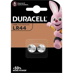 Duracell LR44 Alkaline 2er Blister