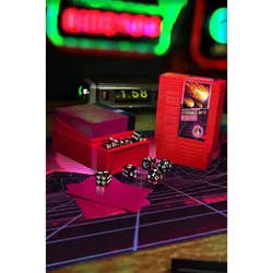 1UP Old School Deckboxen - Red - Mountain