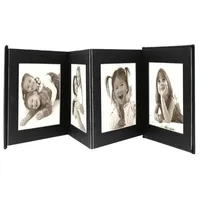 Deknudt Leporello schw. 8x13x18 Kunstleder 8 Bilder A66DC2 8PH