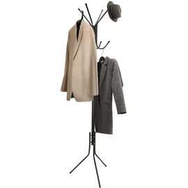 HJH Office Garderobenständer SPACE IV Schwarz