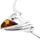 Ostsee-Schmuck Halsreif Gleiter-Verna Silber 925/Bernstein