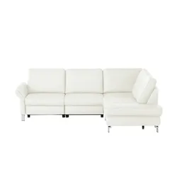 medium Ecksofa  Medium Plus , weiß , Maße (cm): B: 265 H: 89 T: 200