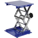 Hebebühne, Aluminiumoxid-Labor-Hebebühnen-Stand-Scheren-Gestell 200 * 200 * 280mm