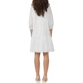 QS Kleid Minikleid Weiß 32