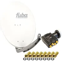 Fuba Antenne 74x84cm Alu Weiß DAA 780 W Premium