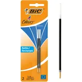 BIC Kugelschreibermine 4 Colours blau 2 Stück