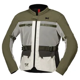 IXS Venture-BigAir 1.0 Textiljacke Hellgrau/Oliv M