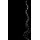 Mojawo LED Schweif-Kette 2 m Silberfarben