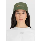 Alpha Industries Alpha Label Trucker Cap grün onesize