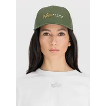 Alpha Industries Alpha Label Trucker Cap grün onesize