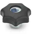 ganter norm 6336.3-50-M10 Schnellspann-Sterngriffe, Kunststoff