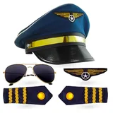 TK Gruppe Timo Klingler Pilot Set Kapitän Herren Einheitsgröße