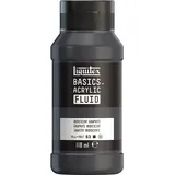 Liquitex Basics Fluid Acrylfarbe 118 ml Irisierendes Graphit