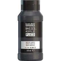 Liquitex Basics Fluid Acrylfarbe 118 ml Irisierendes Graphit