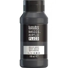 Liquitex Basics Fluid Acrylfarbe 118 ml Irisierendes Graphit