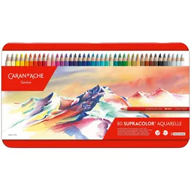caran d’ache sa Aquarellstifte 80 St. mehrfarbig