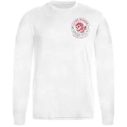 Rokker Speed Shop Langarmshirt, weiss, Größe XL für Männer
