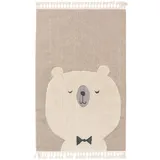 Lytte Kinderteppich, Beige, Textil, Zeichen/Symbole/Nummern/Buchstaben, Rechteckig, 160x230 cm, Oeko-Tex® Standard 100, wasserabweisend, Teppiche & Böden, Teppiche, Teppich Kinderzimmer