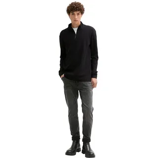 TOM TAILOR Denim Sweatshirt in Schwarz - XL