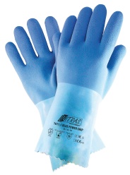 NITRAS "Blue Power Grip" Säureschutzhandschuhe 1611-8 , 1 Paar, Größe 8