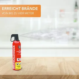 Xenotec Premium Feuerlöschspray – 2 x 750ml – Wandhalter - Stopfire – Autofeuerlöscher – REINOLDMAX – inkl.2 Wandhalterung schwarz – wiederverwendbar