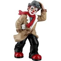 Gilde Clown Stürmische Zeiten aus Kunstharz - Deko Figur