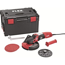 Flex Schleifmaschine SUPRAFLEX SE 14-2 150 Set für Holz, Stein + Metall