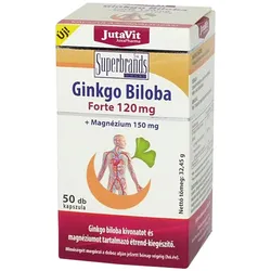 JutaVit Ginkgo Biloba 120 mg + Magnesium 150 mg Tablette (50 Kapseln)