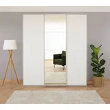Rauch Schwebetürenschrank Koluna mit Spiegel 203 x 210 x 62 cm Weiß