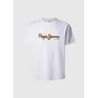 Pepe Jeans Dorian Kurzarm-T-Shirt White L