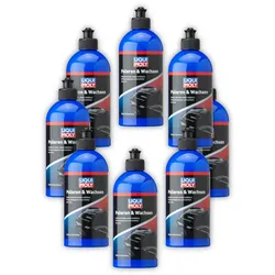 8x 500ml LIQUI MOLY 21761 Lackpolitur Polieren & Wachsen für mittlere Kratzer