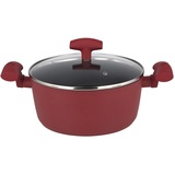 Michelino Nora Fleischtopf 24 cm rot