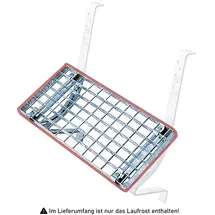 Iller-Leiter Iller Laufrost, Trittrost 60x25cm braun