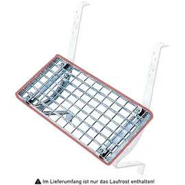 Iller-Leiter Iller Laufrost, Trittrost 60x25cm braun