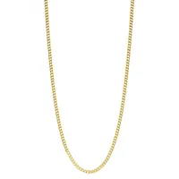 Kette ohne Anhänger ADELIA ́S "Neuheit 2025 - Herren 333 Gold Panzerkette Halskette" Gr. 42, gold, Halsketten, Herren, 42, Gelbgold 333 Gold, Gelbgold 333, Gold