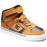 DC Shoes Pure High-Top Ev Sneaker, Wheat/Black, 35 EU - 35 EU