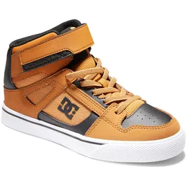 DC Shoes Pure High-Top Ev Sneaker, Wheat/Black, 35 EU - 35 EU