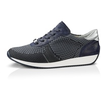 Ara Shoes ara LISSABON Sneaker Damen, Blau (Blau-Grau, Blau/Silber 08), 36.5 EU - 36.5 EU