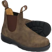 Blundstone 585 Rustic Braun Leather (550 Series) Rindsleder Größe: 42 Normal - Braun 42,5