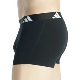 adidas Trunks Active Flex Cotton schwarz/weiß S 5er Pack
