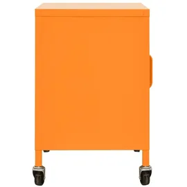 vidaXL Lagerschrank Aktenschrank 60x35x56 cm orange